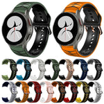 Cinturino in silicone con trama curva, For Samsung Galaxy Watch 4 40mm