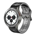 Cinturino in silicone con trama curva, For Samsung  Galaxy Watch 4 Classic 42mm
