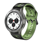 Cinturino in silicone con trama curva, For Samsung  Galaxy Watch 4 Classic 42mm