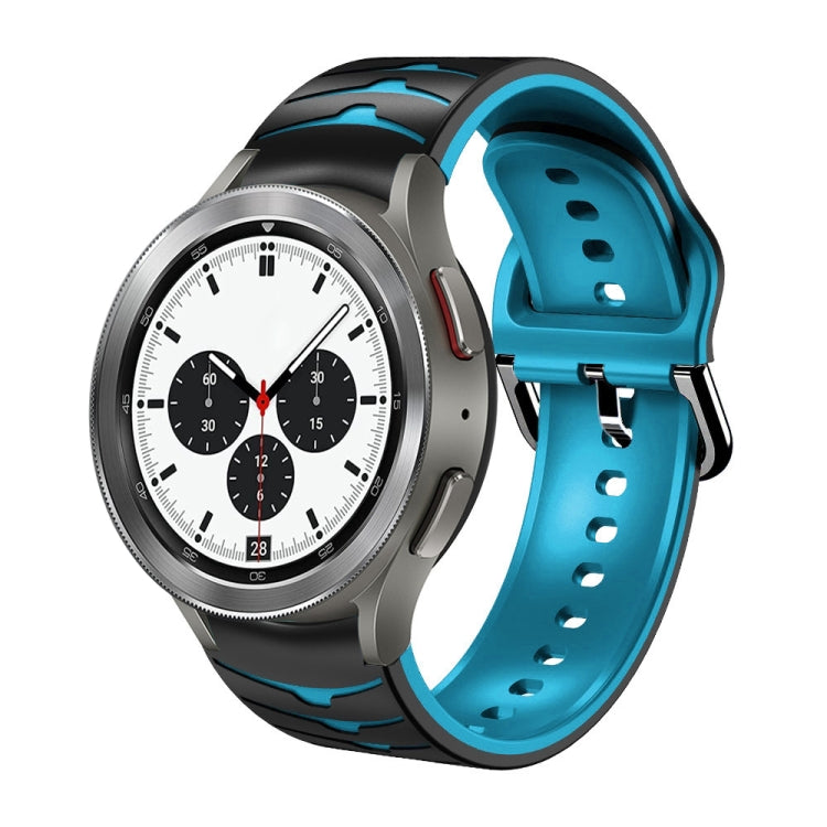 Cinturino in silicone con trama curva, For Samsung  Galaxy Watch 4 Classic 42mm