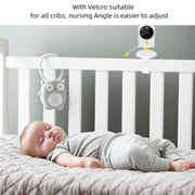 855P 2,4 pollici Home Wireless Baby Monitor giallo con telecamera di sorveglianza per bambini, 855P