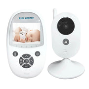 ZR302 2.4GHz Digital Video Smart Baby Monitor Videocamera per visione notturna, lettore musicale, funzione interfono bidirezionale, ZR302