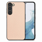Cover posteriore in pelle con texture in fibra di carbonio, For Samsung Galaxy S23 5G, For Samsung Galaxy S23+ 5G, For Samsung Galaxy S23 Ultra 5G
