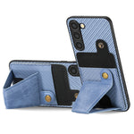 Custodia per cellulare con porta carte di credito in fibra di carbonio, For Samsung Galaxy S23 5G, For Samsung Galaxy S23+ 5G, For Samsung Galaxy S23 Ultra 5G