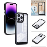 Custodia per telefono in acrilico solido Solor TPU Space, For iPhone 14 Pro, For iPhone 14 Pro Max