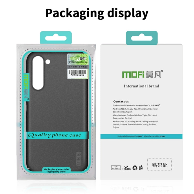 Custodia rigida per PC ultrasottile satinata serie MOFI Fandun, For Samsung Galaxy S23 5G, For Samsung Galaxy S23+ 5G, For Samsung Galaxy S23 Ultra 5G