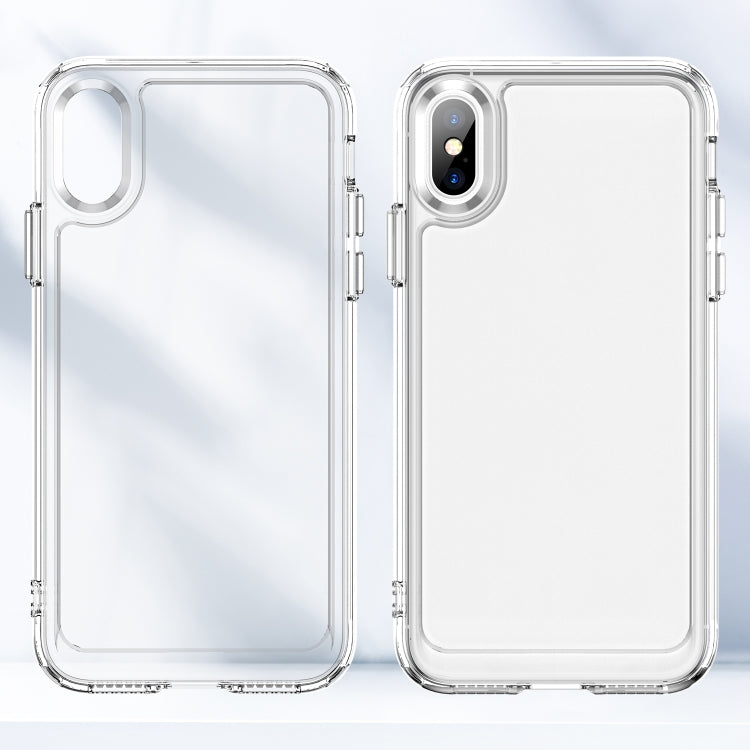 Custodia per telefono in TPU per iPhone X / XS serie Candy, For iPhone X / XS