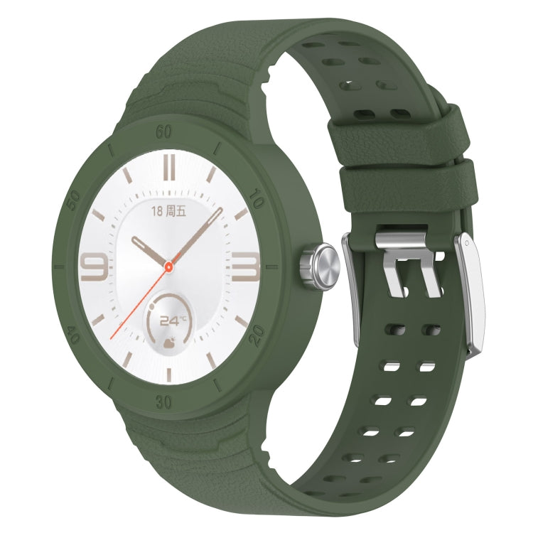 Cinturino integrato traspirante in silicone, For Huawei Watch GT Cyber
