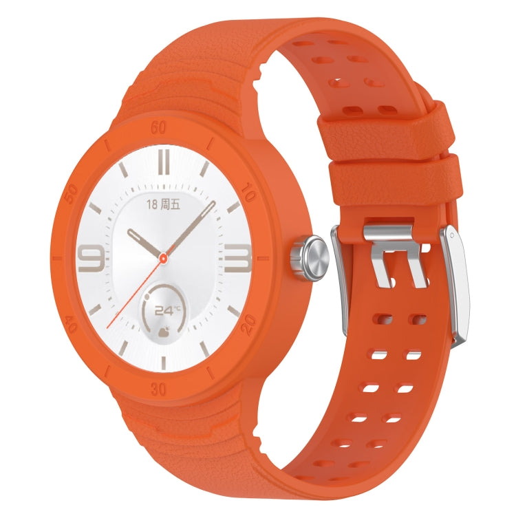 Cinturino integrato traspirante in silicone, For Huawei Watch GT Cyber