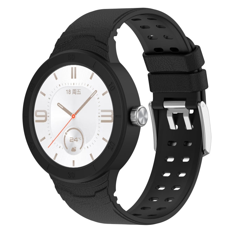 Cinturino integrato traspirante in silicone, For Huawei Watch GT Cyber