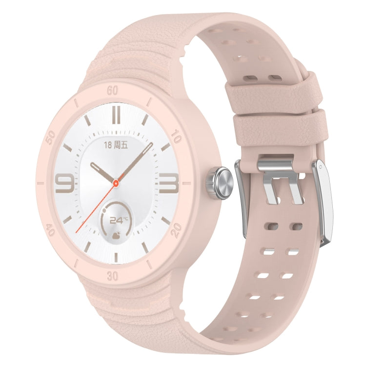 Cinturino integrato traspirante in silicone, For Huawei Watch GT Cyber