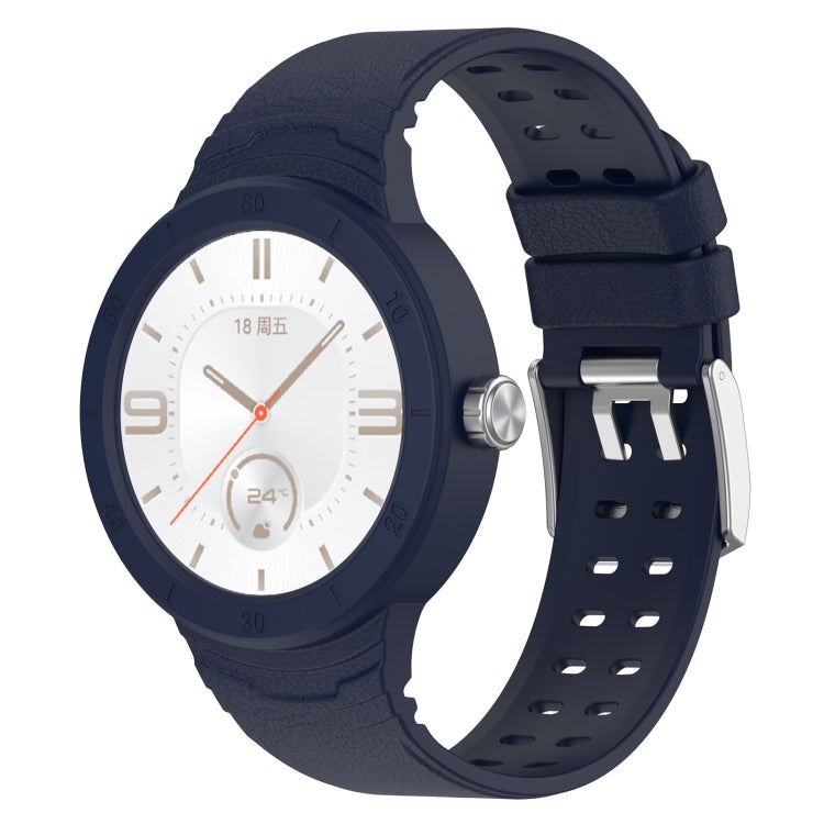 Cinturino integrato traspirante in silicone, For Huawei Watch GT Cyber
