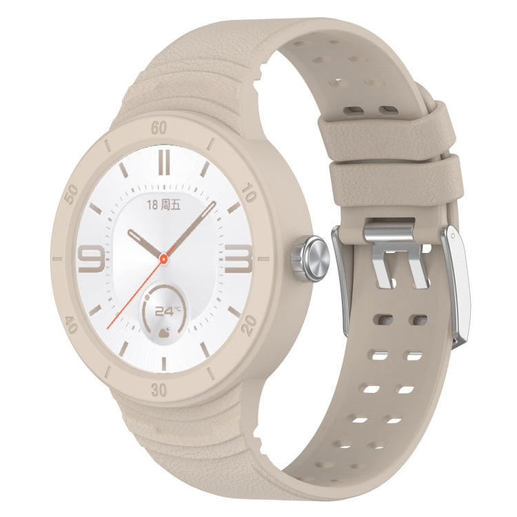 Cinturino integrato traspirante in silicone, For Huawei Watch GT Cyber