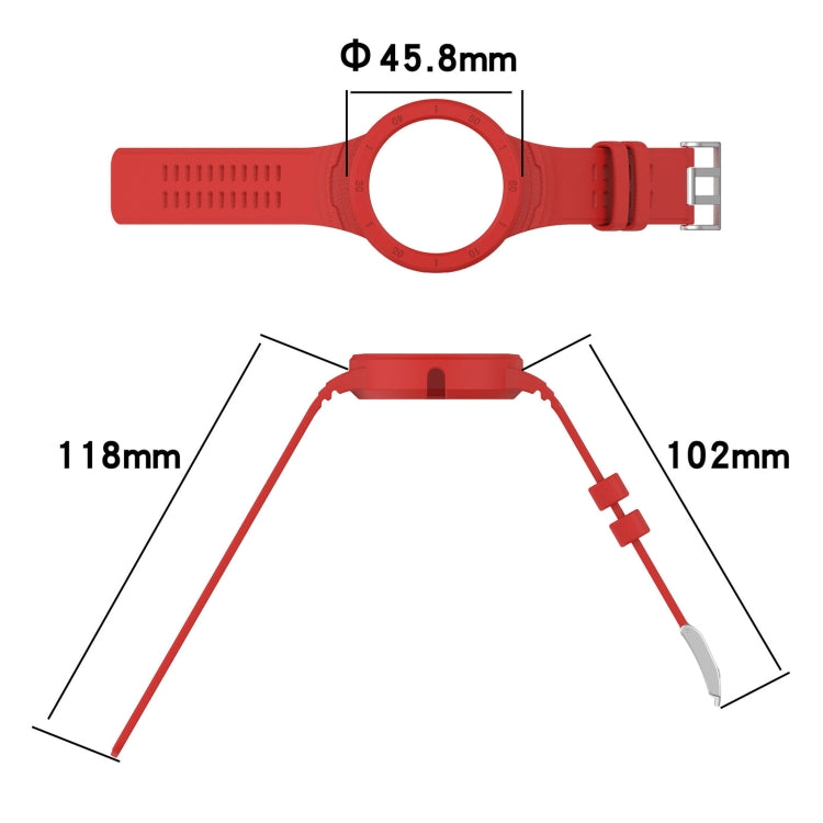 Cinturino integrato traspirante in silicone, For Huawei Watch GT Cyber