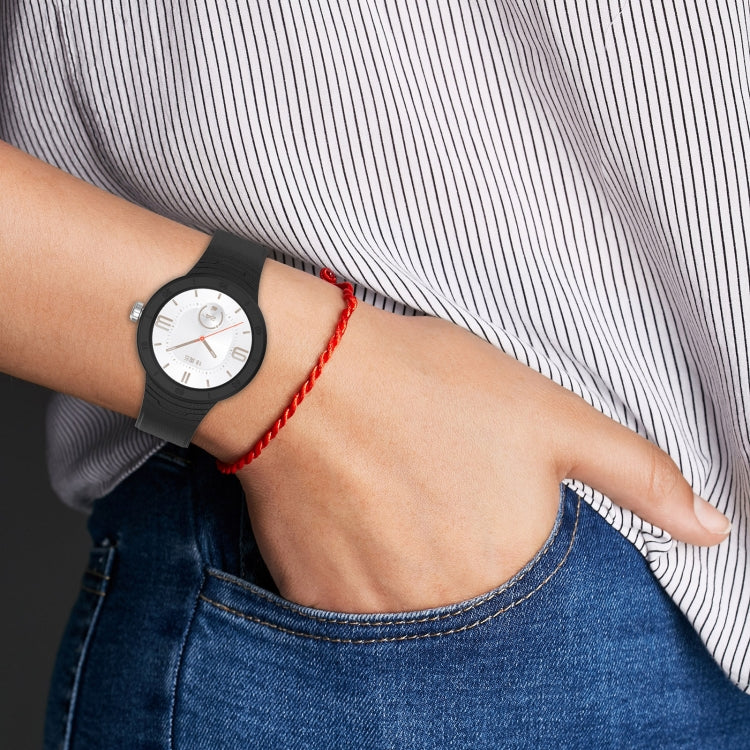 Cinturino integrato traspirante in silicone, For Huawei Watch GT Cyber