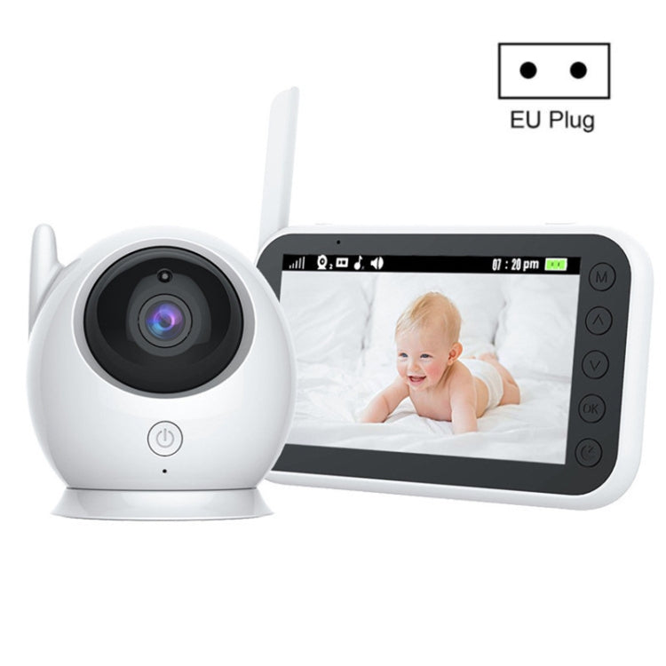 Baby Monitor Wireless 4,3 pollici con Visione Notturna e Allarme