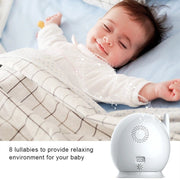 ABM100 4,3 pollici Wireless Video Color Night Vision Baby Monitor Telecamera di sicurezza a 360 gradi, ABM100
