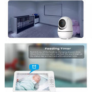 SM70PTZ Schermo da 7 pollici Baby monitor digitale wireless da 2,4 GHz, visione notturna automatica / interfono vocale bidirezionale, SM70PTZ