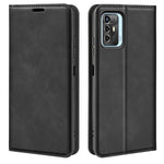 Per ZTE Blade A72 5G Custodia in pelle con ventosa magnetica retro-pelle, For ZTE Blade A72 5G