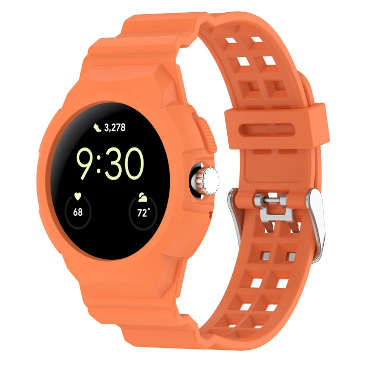Cinturino integrato in silicone completamente chiuso, For Google Pixel Watch