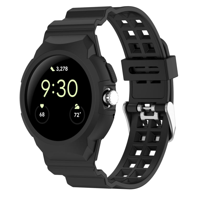 Cinturino integrato in silicone completamente chiuso, For Google Pixel Watch