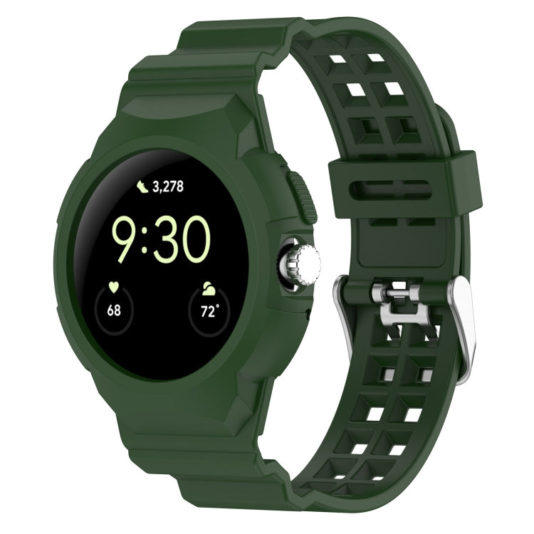 Cinturino integrato in silicone completamente chiuso, For Google Pixel Watch
