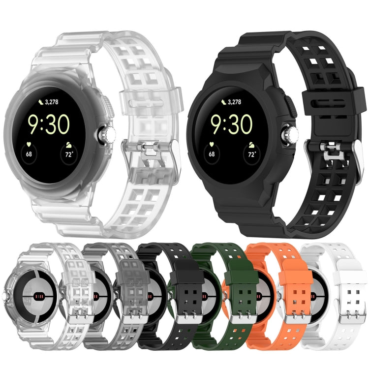 Cinturino integrato in silicone completamente chiuso, For Google Pixel Watch