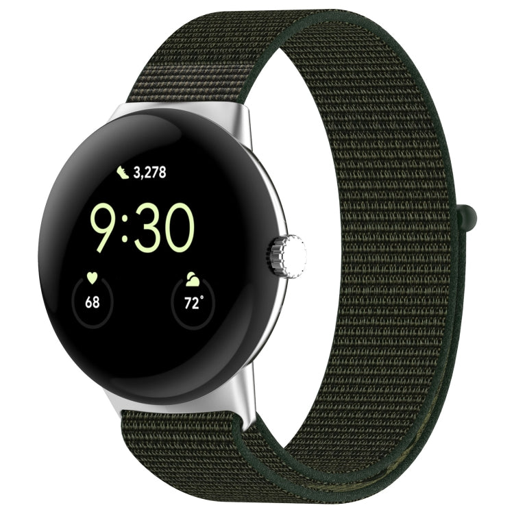 Cinturino in tessuto di nylon, For Google Pixel Watch 4 / 3 / 2 / 1 41mm
