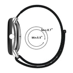 Cinturino in tessuto di nylon, For Google Pixel Watch 4 / 3 / 2 / 1 41mm
