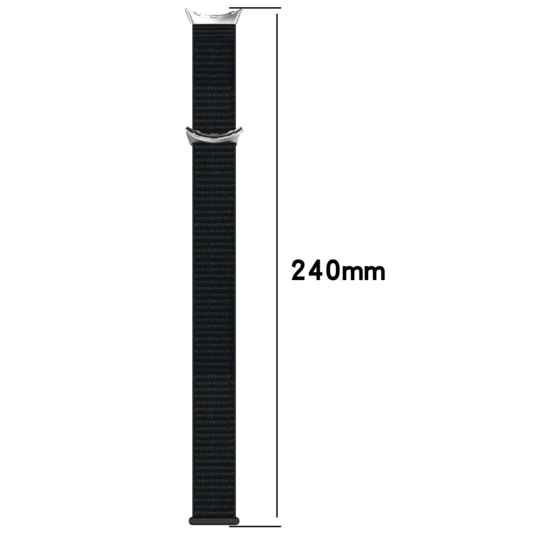 Cinturino in tessuto di nylon, For Google Pixel Watch 4 / 3 / 2 / 1 41mm