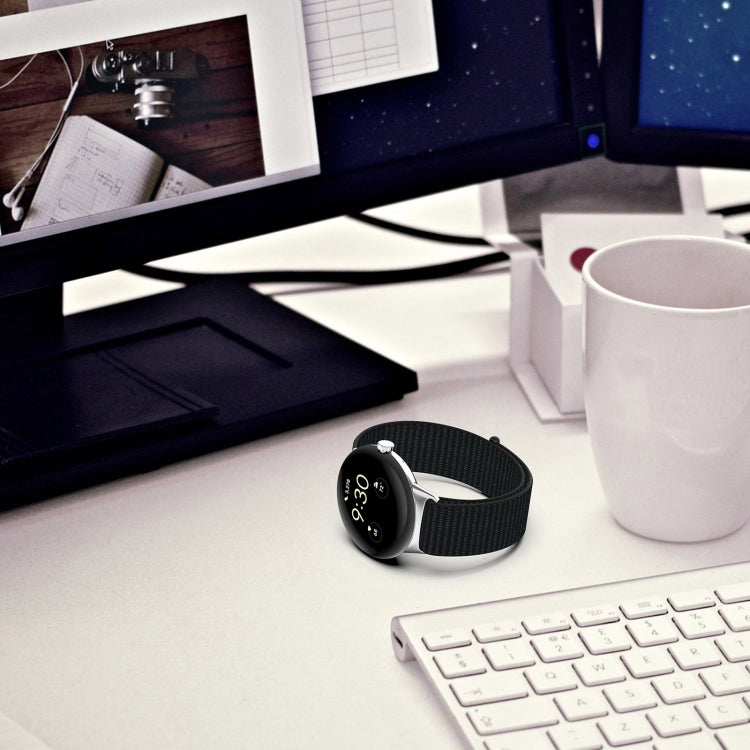 Cinturino in tessuto di nylon, For Google Pixel Watch 4 / 3 / 2 / 1 41mm