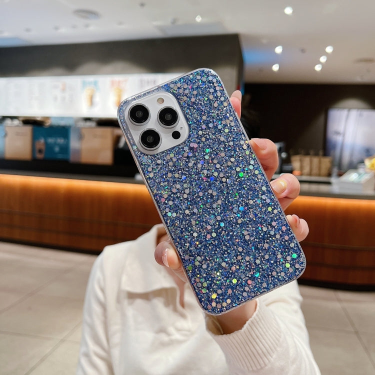 Custodia per telefono in TPU epossidico con paillettes glitterate, For iPhone 14 Pro Max, For iPhone 14 Plus, For iPhone 14 Pro