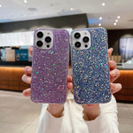 Custodia per telefono in TPU epossidico con paillettes glitterate, For iPhone 14, For iPhone 13 Pro Max, For iPhone 13 Pro