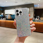 Custodia per telefono in TPU epossidico con paillettes glitterate, For iPhone 11 Pro Max, For iPhone 11 Pro, For iPhone 11