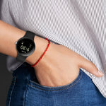 Per cinturino in silicone a tinta unita con cinturino per orologio Google Pixel Watch, S