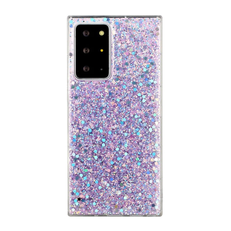 Custodia per telefono in TPU epossidico con paillettes glitterate, For Samsung Galaxy Note10, For Samsung Galaxy Note20, For Samsung Galaxy Note20 Ultra