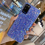 Custodia per telefono in TPU epossidico con paillettes glitterate, For Samsung Galaxy A50/A30S/A50s, For Samsung Galaxy A60, For Samsung Galaxy A70