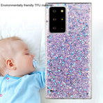 Custodia per telefono in TPU epossidico con paillettes glitterate, For Samsung Galaxy A11, For Samsung Galaxy A21, For Samsung Galaxy A21s