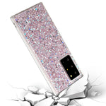 Custodia per telefono in TPU epossidico con paillettes glitterate, For Samsung Galaxy S21  5G, For Samsung Galaxy S21+ 5G, For Samsung Galaxy S21 Ultra 5G