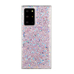 Custodia per telefono in TPU epossidico con paillettes glitterate, For Samsung Galaxy S21  5G, For Samsung Galaxy S21+ 5G, For Samsung Galaxy S21 Ultra 5G
