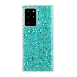 Custodia per telefono in TPU epossidico con paillettes glitterate, For Samsung Galaxy S21  5G, For Samsung Galaxy S21+ 5G, For Samsung Galaxy S21 Ultra 5G