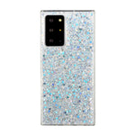 Custodia per telefono in TPU epossidico con paillettes glitterate, For Samsung Galaxy S21  5G, For Samsung Galaxy S21+ 5G, For Samsung Galaxy S21 Ultra 5G