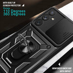 Per Samsung Galaxy A54 5G Cover per fotocamera scorrevole Design Custodia per telefono TPU + PC, For Samsung Galaxy A54 5G