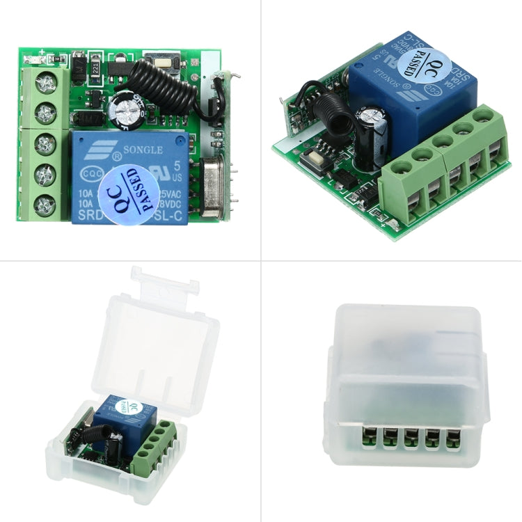 Interruttore remoto DC12V 1 canale 10A 433MHz