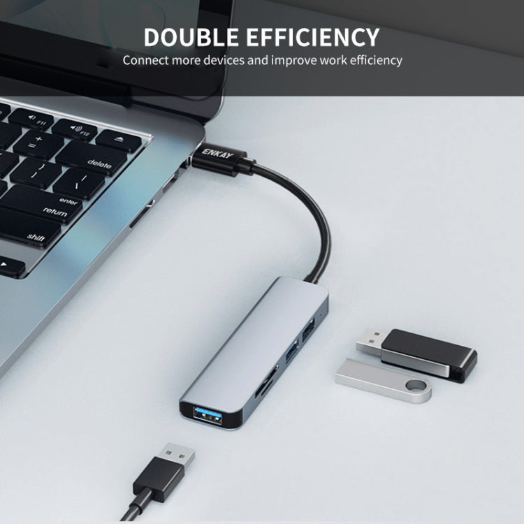 ENKAY Hat-Prince Docking Station 5 in 1 USB-C