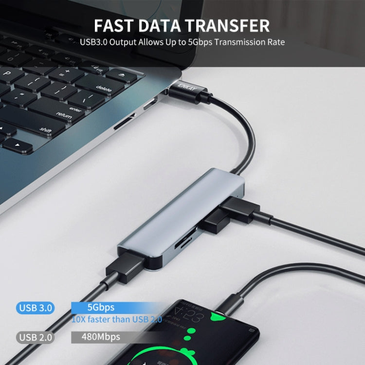 ENKAY Hat-Prince Docking Station 5 in 1 USB-C