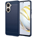 Per Huawei Nova 10 SE 4G Custodia per telefono TPU in fibra di carbonio con trama spazzolata, For Huawei Nova 10 SE 4G