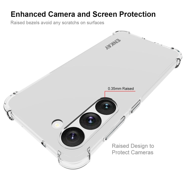 Custodia per telefono antiurto in TPU trasparente ENKAY Hat-Prince, For Samsung Galaxy S23 5G, For Samsung Galaxy S23+ 5G, For Samsung Galaxy S23 Ultra 5G