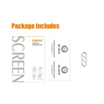 Per Samsung Galaxy S23+ 5G ENKAY 9H Pellicola per fotocamera posteriore in vetro temperato, For Samsung Galaxy S23+ 5G (1pc), For Samsung Galaxy S23+ 5G (2pcs)