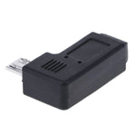 Adattatore da Mini USB femmina a Micro USB maschio da 90 gradi